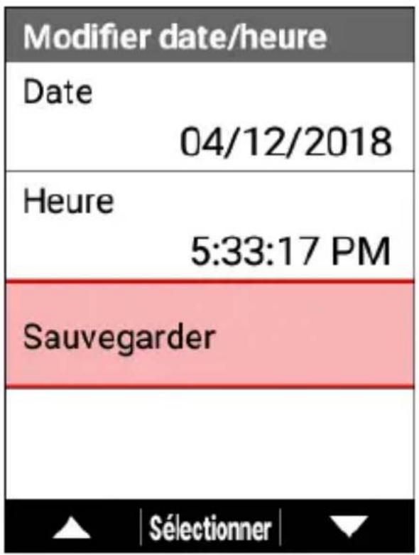 PIONEER SGXCA600 - Utilisez les boutons [] / [] pour sélectionnner [Sauvegarder], puis appuyez sur le bouton [Confirmer]. - 1