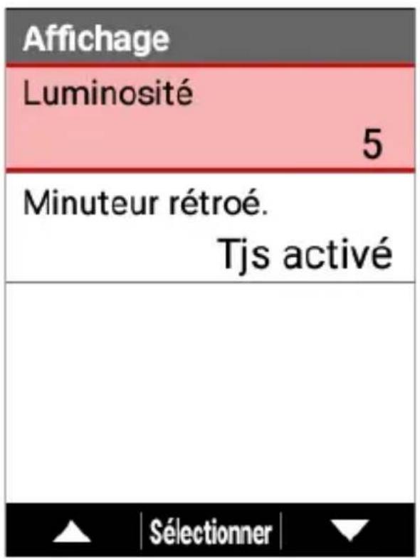 PIONEER SGXCA600 - Utilisez les boutons [] / [] pour selectionner [Affichage], puis appuyez sur le bouton [Confirmer]. - 2