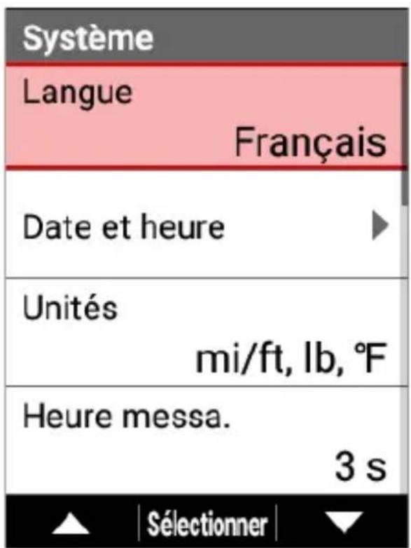 PIONEER SGXCA600 - Utilisez les boutons [] / [] pour selectionner [Système], puis appuyez sur le bouton [Confirmer]. - 2