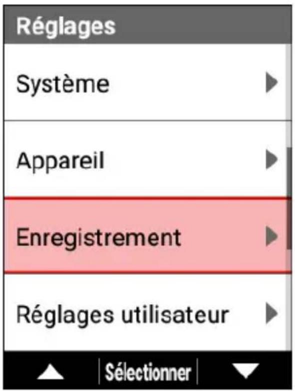 PIONEER SGXCA600 - Utilisez les boutons [] / [] pour selectionner [Réglages], puis appuyez sur le bouton [Confirmer]. - 2