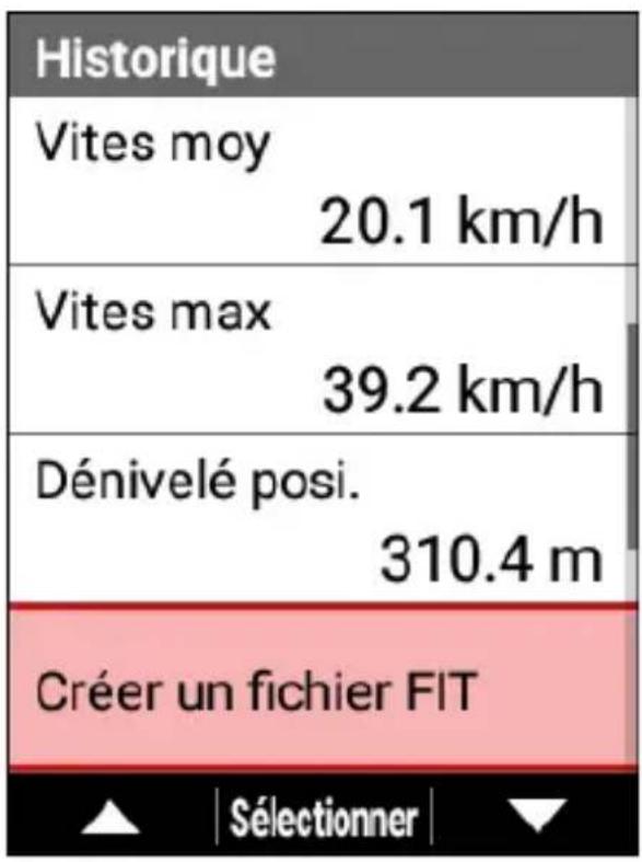 PIONEER SGXCA600 - Génération de fichiers FIT - 1