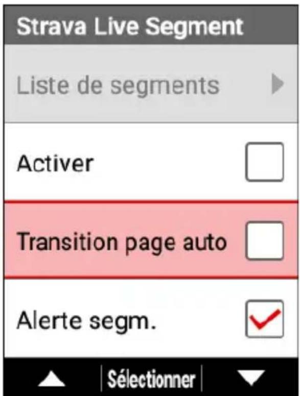 PIONEER SGXCA600 - Basculement automatique vers l'écran qui correspond au segment - 3