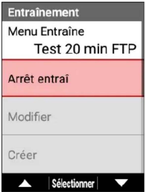 PIONEER SGXCA600 - Utilisez les boutons [] / [] pour selectionner [Arrêt entraî], puis appuyez sur le bouton [Confirmer]. - 1