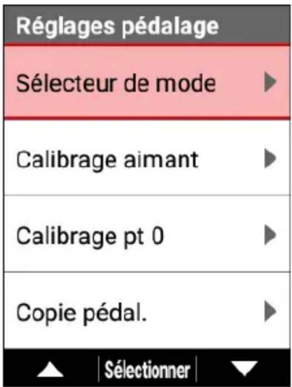 PIONEER SGXCA600 - Utilisez les boutons [] / [] pour selectionner [Sélecteur de mode], puis appuyez sur le bouton [Confirmer]. - 1