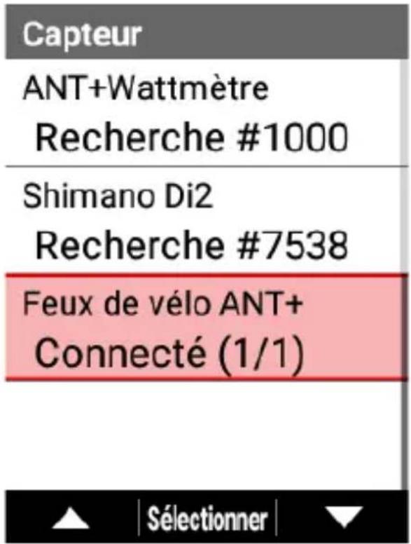 PIONEER SGXCA600 - Feux de vélo ANT+ - 1