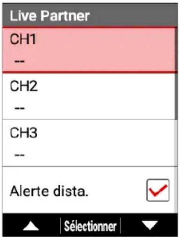 PIONEER SGXCA600 - Utilisez les boutons [] / [] pour selectionner l'une des options [CH1]/[CH2]/[CH3], puis appuyez sur le bouton [Confirmer]. - 1