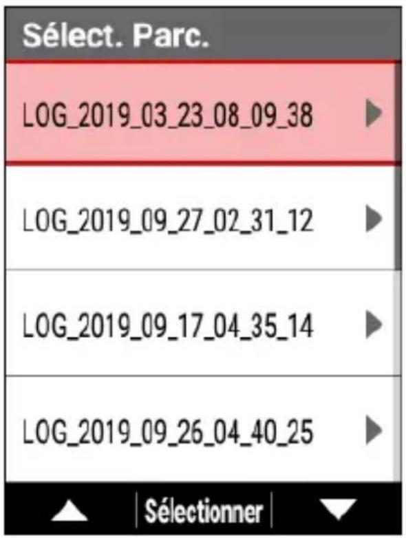 PIONEER SGXCA600 - Utilisez les boutons [] / [] pour selectionner [Doss Don. jour], puis appuyez sur le bouton [Confirmer]. - 2