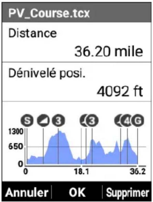 PIONEER SGXCA600 - Vérifiez les détails du parcours. - 1