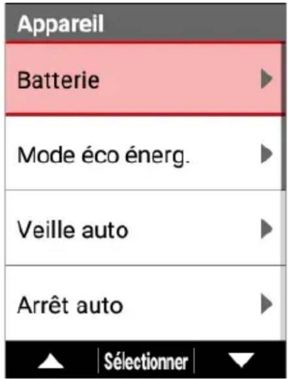 PIONEER SGXCA600 - Utilisez les boutons [] / [] pour selectionner [Appareil], puis appuyez sur le bouton [Confirmer]. - 2