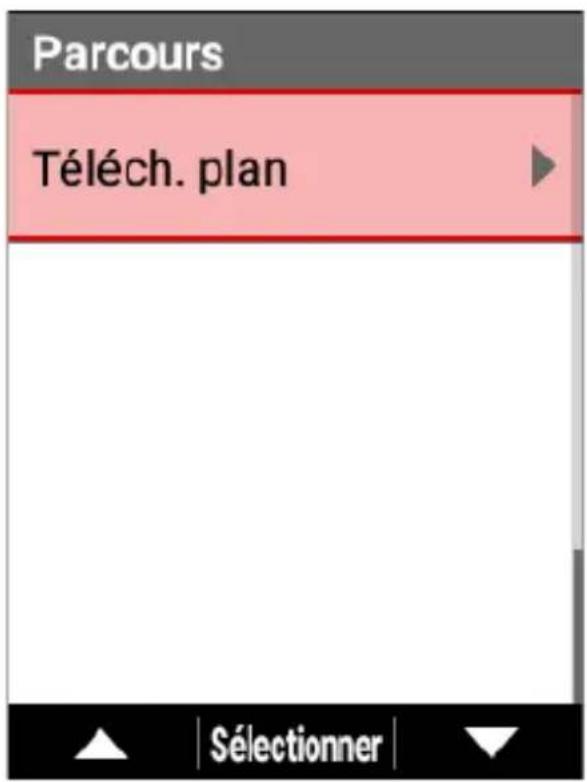 PIONEER SGXCA600 - Utilisez les boutons [] / [] pour selectionner [Téléch. plan], puis appuyez sur le bouton [Confirmer]. - 1