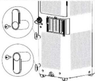 SHARP ULC09EAW - Install Power Cord Hooks - 1