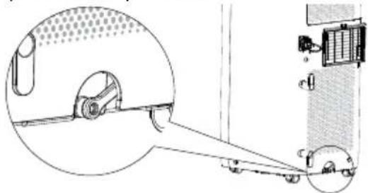 SHARP ULC09EAW - Metodo di scarico - 1