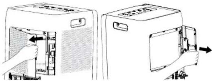 SHARP ULC09EAW - Nettoyer le filtré - 1