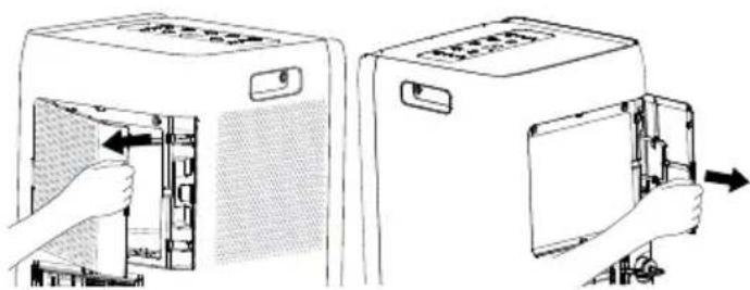 SHARP ULC09EAW - Filter reinigen - 1