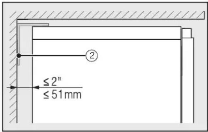 MIELE KF 2982 SF - Préparation de la niche d'encastrement - 3