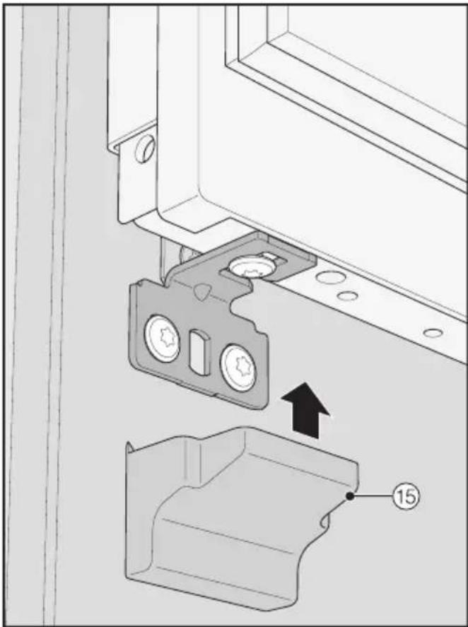 MIELE KF 2982 SF - Alignement des portes de l'appareil - 11