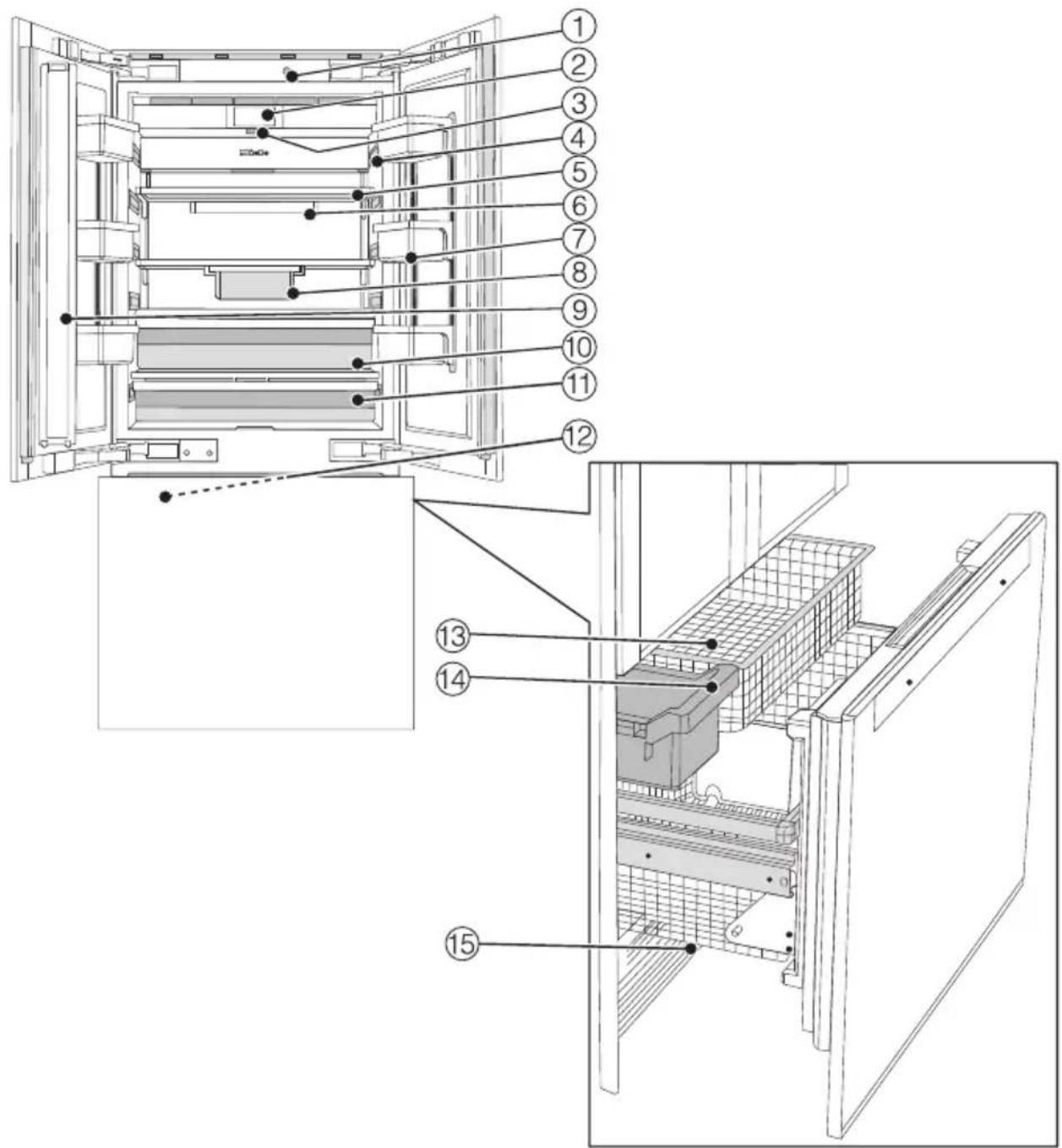MIELE KF 2982 SF - Branchement électrique - 2