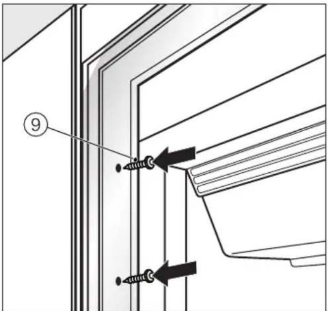 MIELE KF 2982 SF - Fixation de l'appareil dans la niche - 2