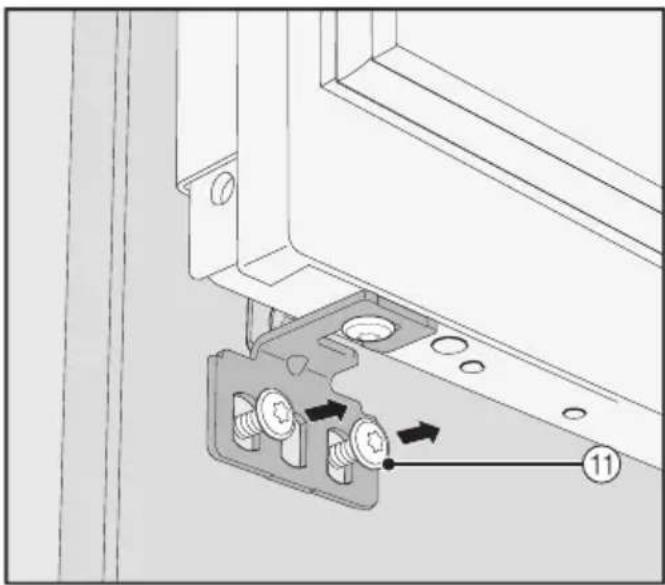 MIELE KF 2982 SF - Alignement des portes de l'appareil - 2