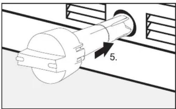 MIELE KF 2982 SF - Nettoyage du filtre à eau à charbon (voir « Accessoires en option ») - 5