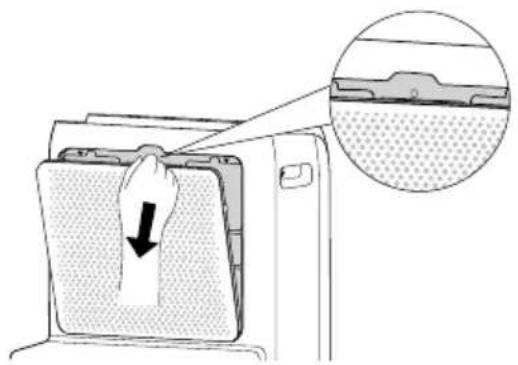 SHARP ULC10EAW - Clean filter - 1