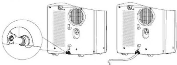 SHARP ULC10EAW - Méthode de drainage - 1