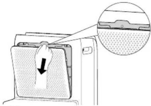 SHARP ULC10EAW - Limpieza del filtró - 1