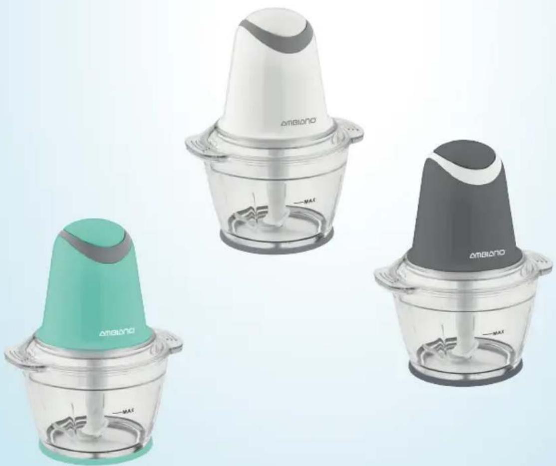 Ambiano GTMC06 - Mini hachoir électrique | Mini tritatutto elettrico - 1