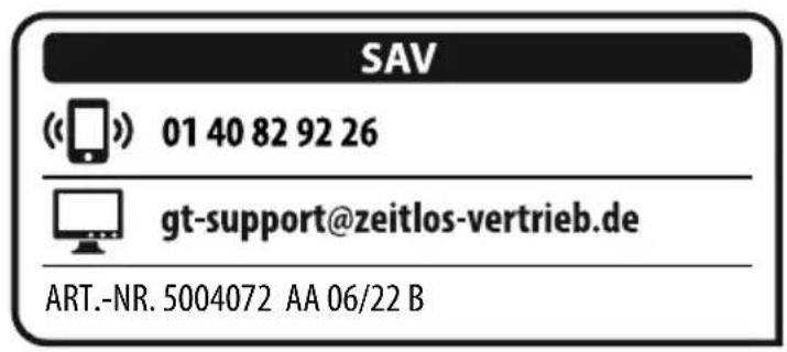 Ambiano GTCGC03 - Il est interdit de jeter l'appareil avec les déchets ménagers. - 1