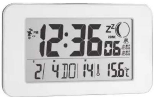Krontaler WCD05 - Digitale Wandklok Horloge murale numérique Funkwanduhr Digital - 3