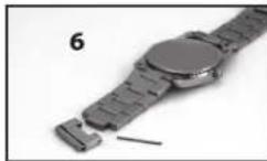 Sempre 14420 - Raccourcissement du bracelet métallique - 6