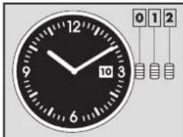 Krontaler 181156 - Réglage de l'heure et de la date Modèle 03, 04, 05, 06, 07, 08 - 1