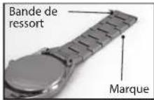 Krontaler 7084 - Raccourcissement du bracelet métallique - 1
