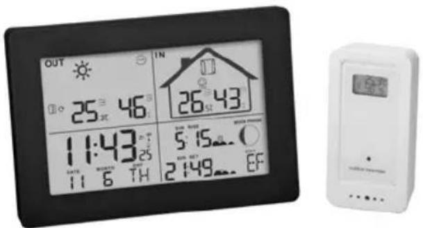 GlobalTronics GTWT02 - Station météo radio numérique - 1