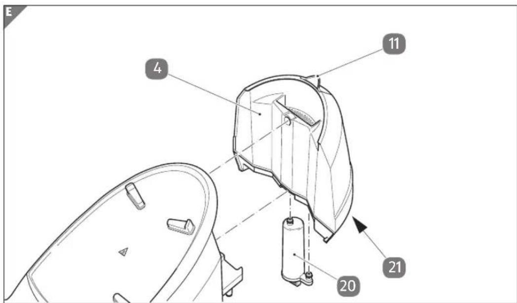 Easy Home GTSFDBS03 - Remarques concernant les cartouches anticalcaire - 2