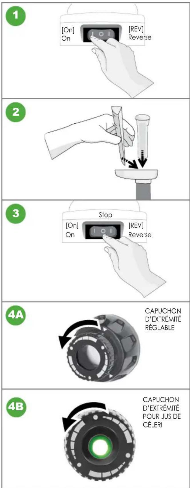 OMEGA MM900HDS - BOUTON MARCHE/ARRÊT/MARCHE ARRIÈRE - 1
