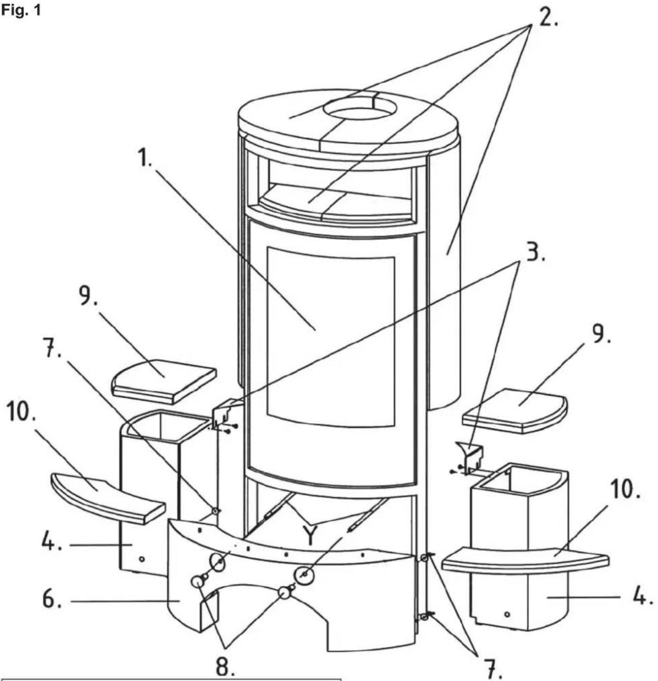 Fig. 1 1. 2. 3. 9. 7. 9. 7. 10. 4. 6. 8. 7. 10. 4.