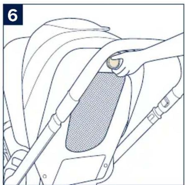 Nuna Poussette - Recline Adjustment - 8