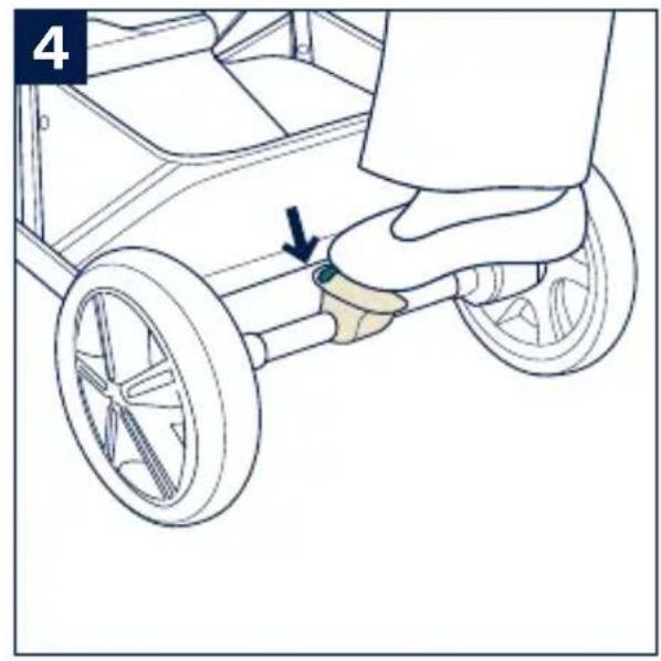 Nuna Poussette - Recline Adjustment - 3