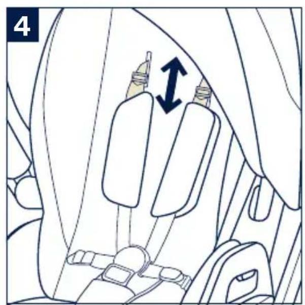 Nuna Poussette - Shoulder Harness Position - 5