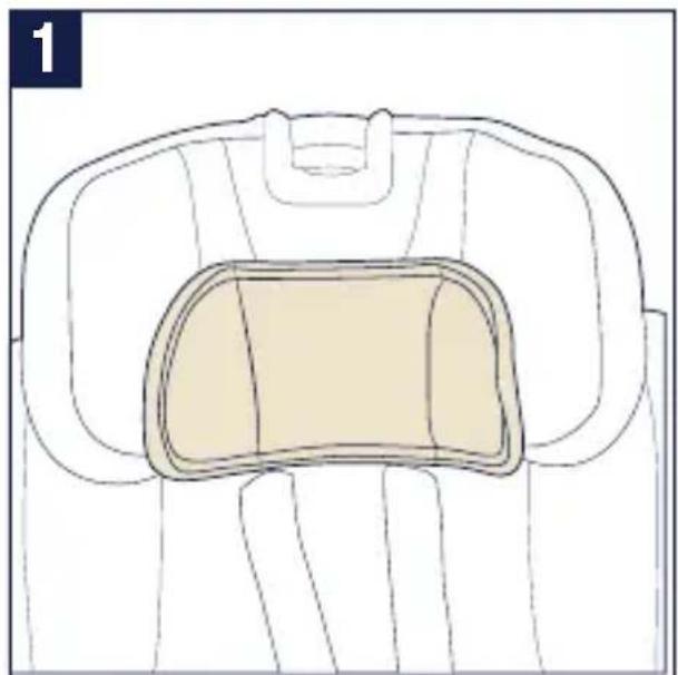 Nuna RAVA - Head Support Adjustment - 1