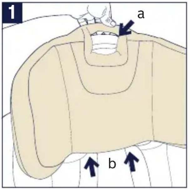 Nuna RAVA - - To remove seat pad: - 2
