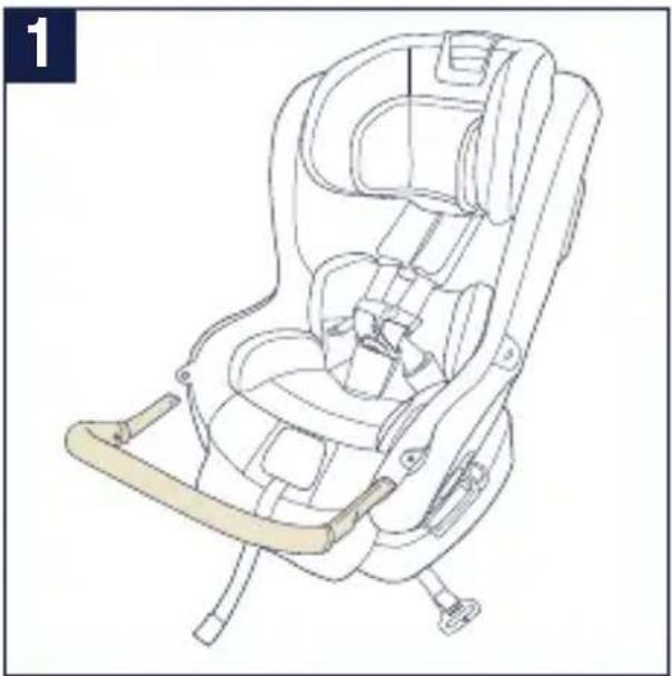 Nuna RAVA - To Remove Rebound Bar - 1