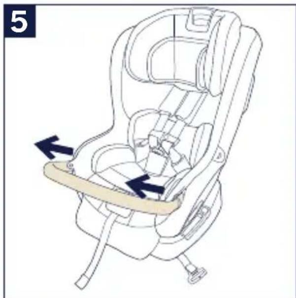 Nuna RAVA - To Remove Rebound Bar - 4