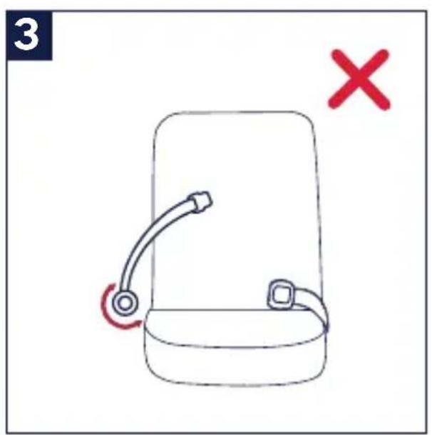 Nuna RAVA - - Lap Belts forward of Seat Bight - 5