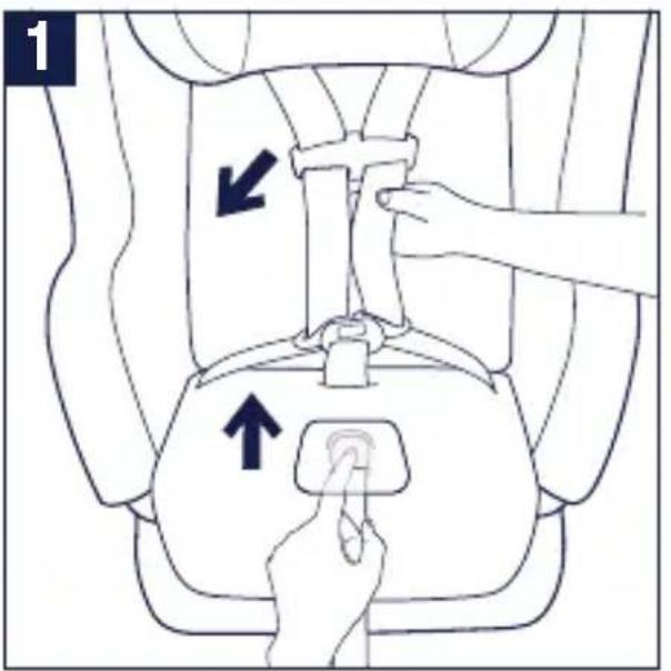 Nuna RAVA - - To Tighten Harness - 1