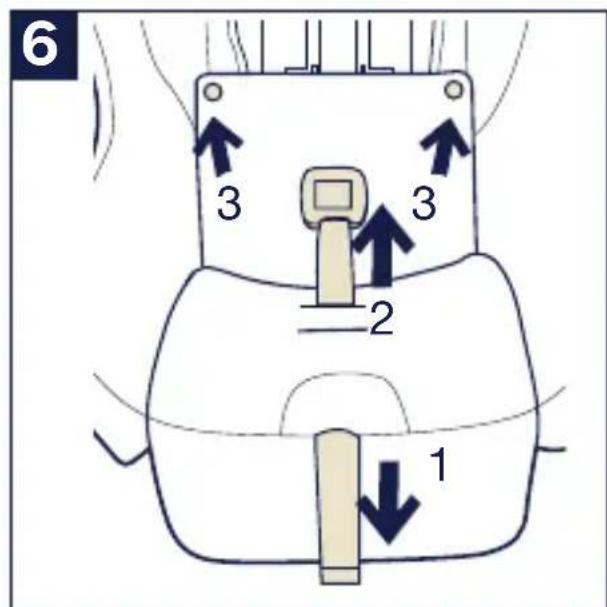Nuna RAVA - Reassemble Harness Adjuster - 4