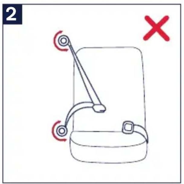 Nuna RAVA - - Lap Belts forward of Seat Bight - 3
