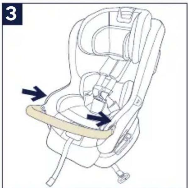 Nuna RAVA - Rear Facing Setup - 3