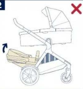 Nuna Ensemble - Utilisation selon l'option d'assise - 2